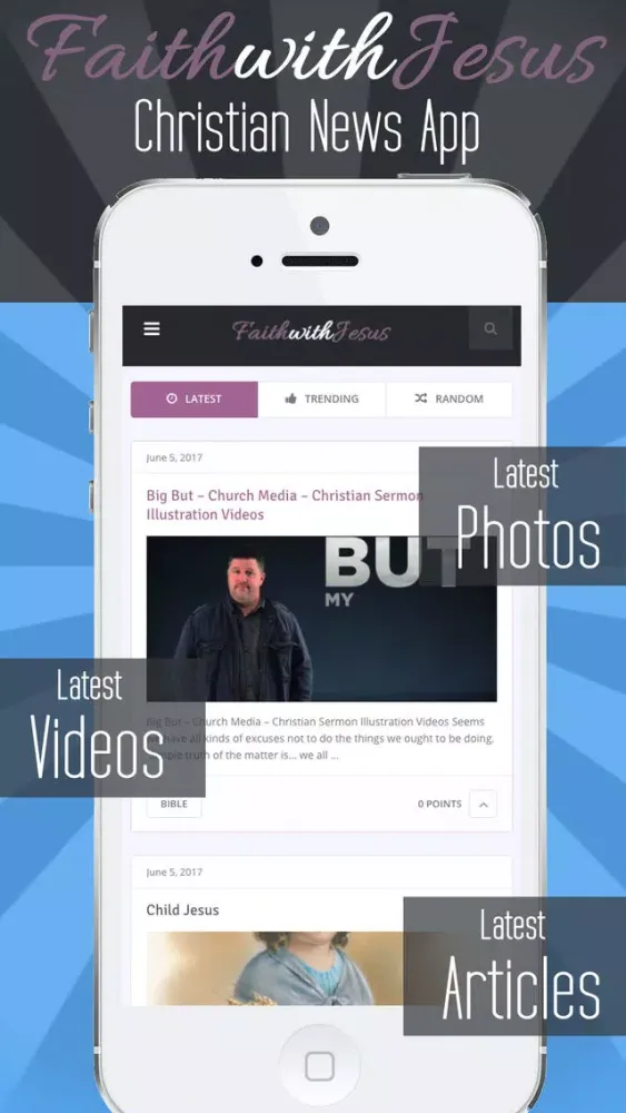 Faith with Jesus Christianity Video News App Ekran Görüntüleri