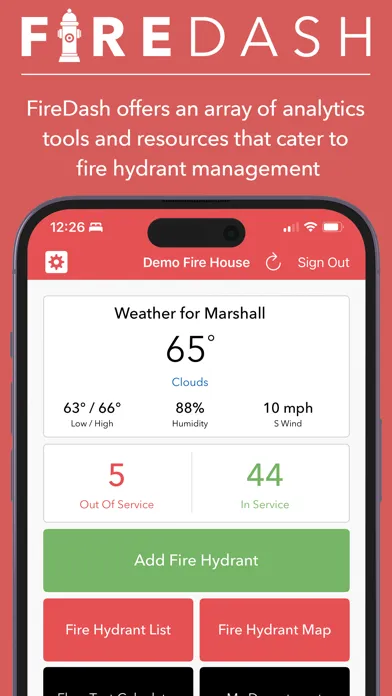 Fire Hydrant Manager Ekran Görüntüleri