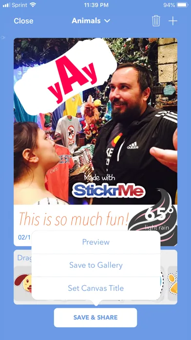 StickrMe 스크린샷
