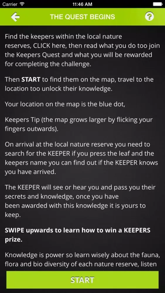 Tangkapan skrin Dare to Discover