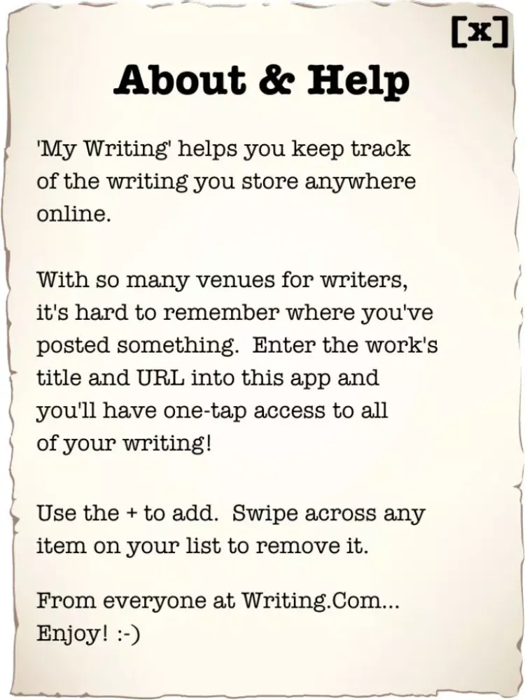 Capturas de pantalla de My Writing iPad 