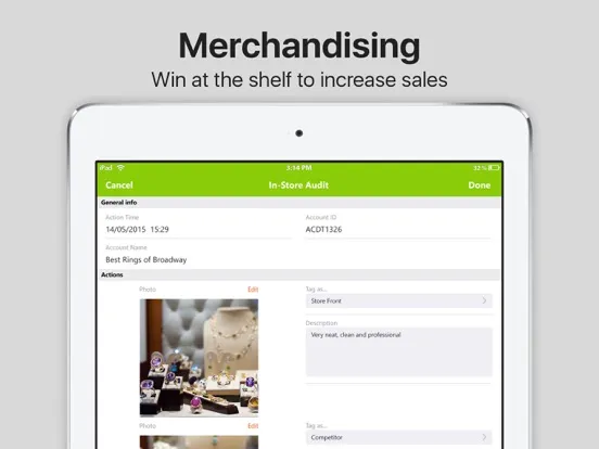 Pepperi B2B Commerce App iPad  Screenshots