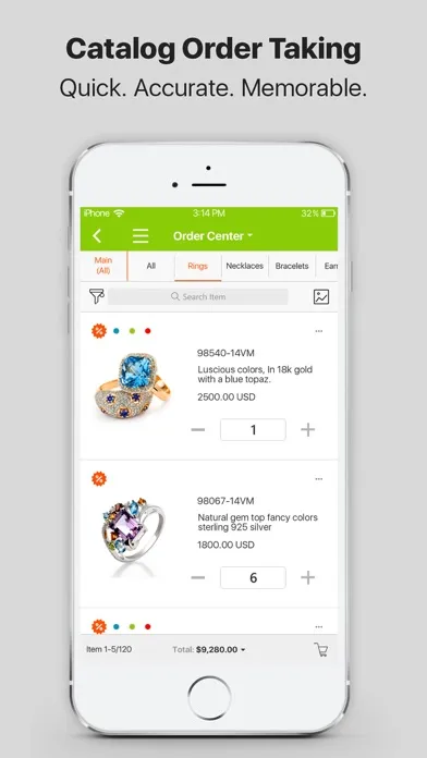Pepperi B2B Commerce App Screenshots
