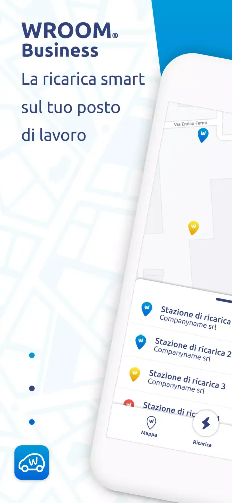 Screenshot di Wroom Business
