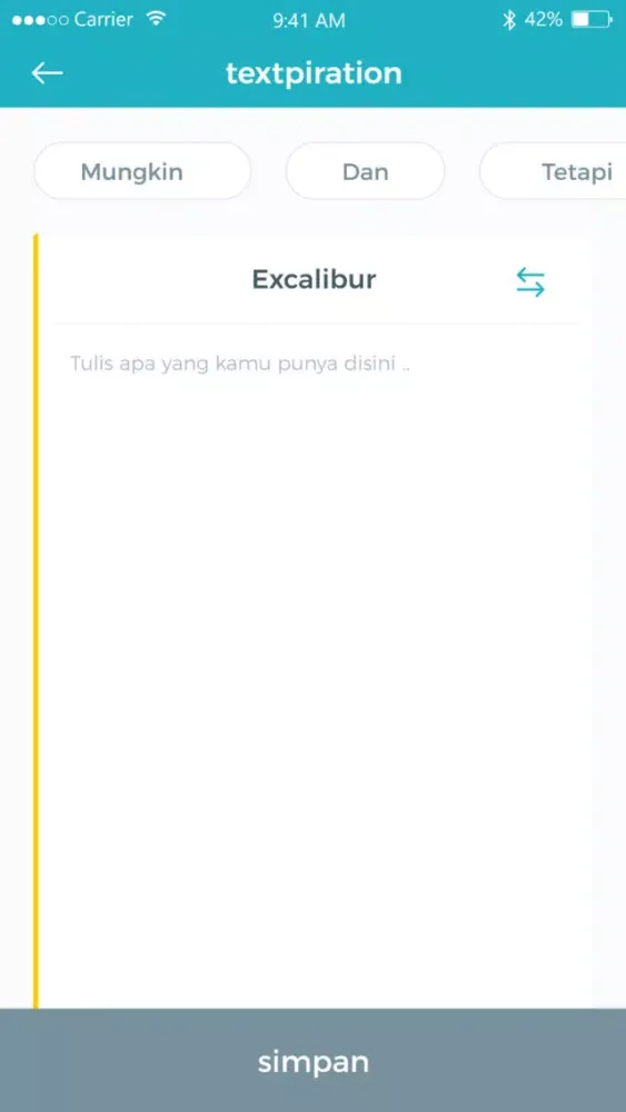 textpiration Ekran Görüntüleri