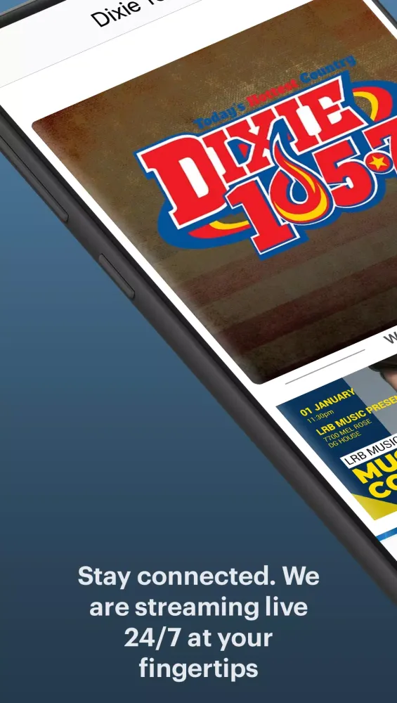 Dixie 105.7 Screenshots