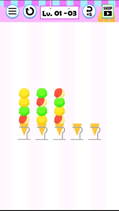 Screenshot di Ice Cream Sort - Sort Puzzle
