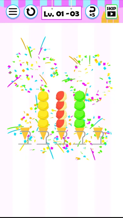 Screenshot di Ice Cream Sort - Sort Puzzle