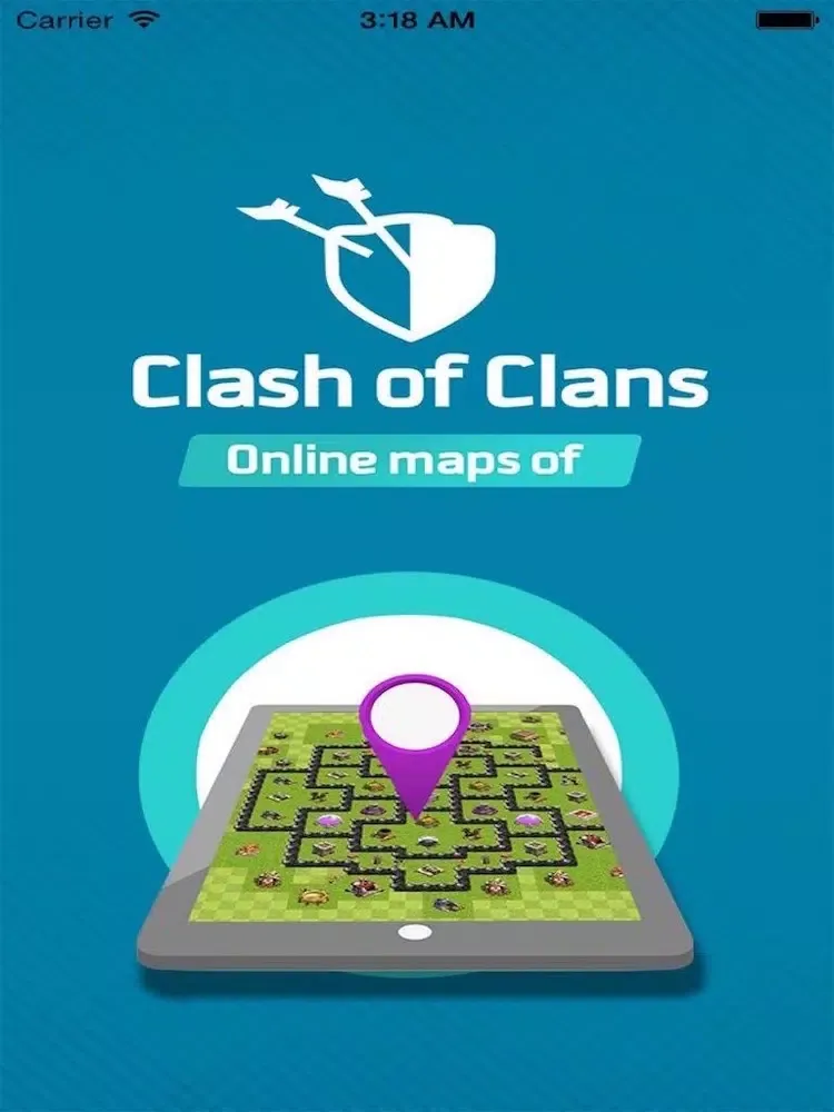 صور Maps of Clash of Clans iPad 