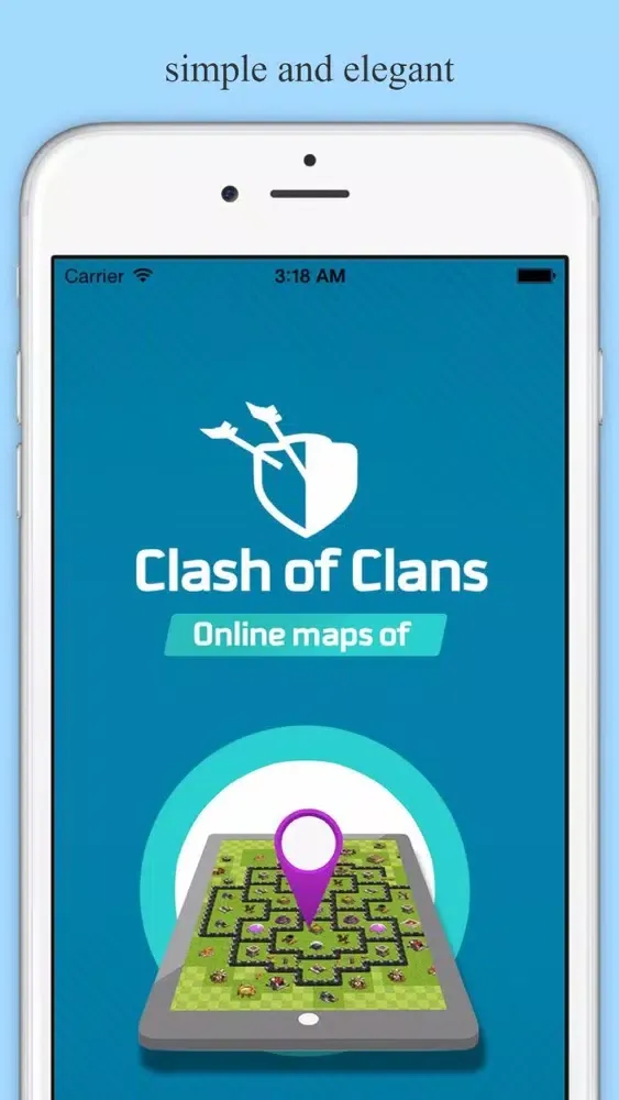صور Maps of Clash of Clans