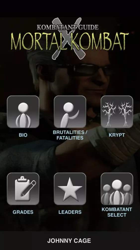 Captures d'écran de Kombatant Guide for Mortal Kombat X