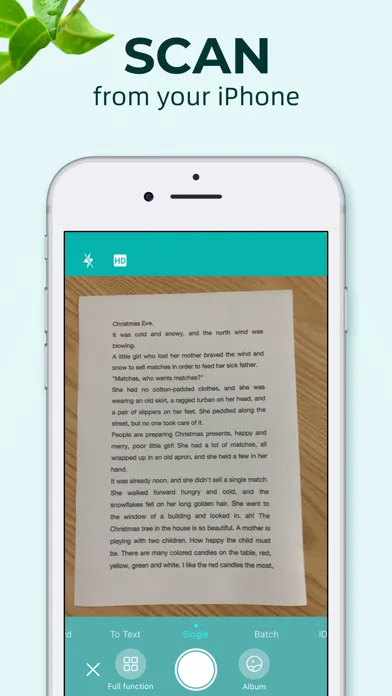 pdf scanner-cam scan app سکرین شاٹس