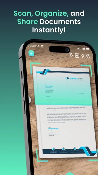 Capturas de tela do Cam Scan - PDF Scanner Apps