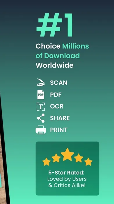 Capturas de tela do Cam Scan - PDF Scanner Apps