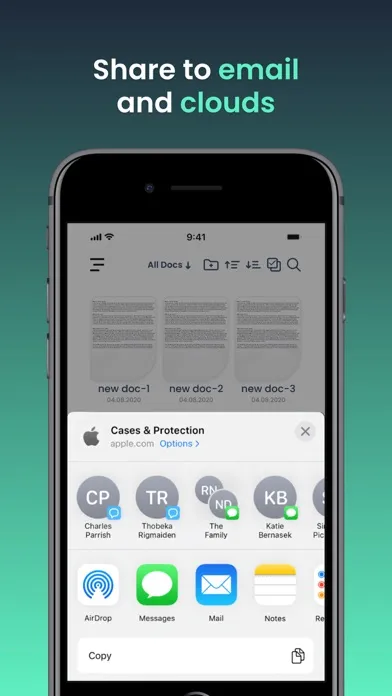 Capturas de tela do Cam Scan - PDF Scanner Apps