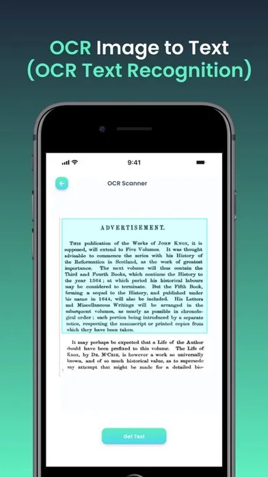 Capturas de tela do Cam Scan - PDF Scanner Apps