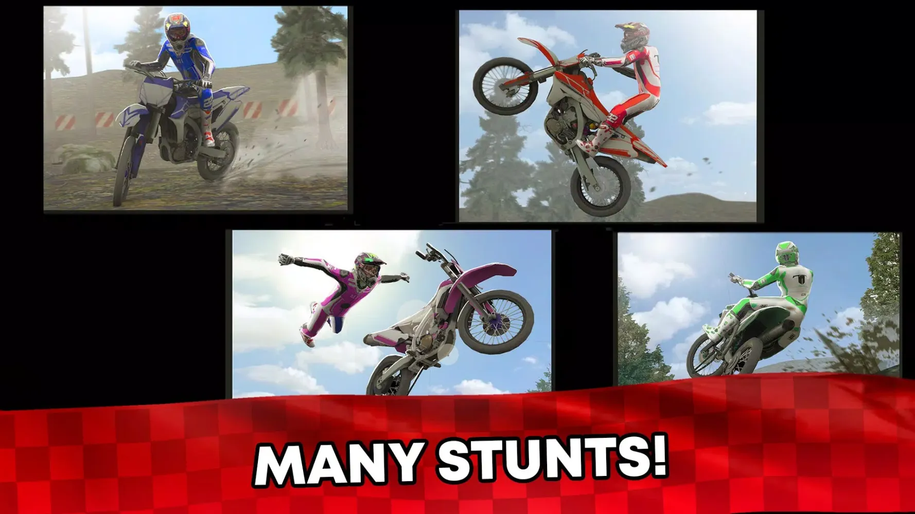 Wild Motor Bike Offroad Racing Ekran Görüntüleri