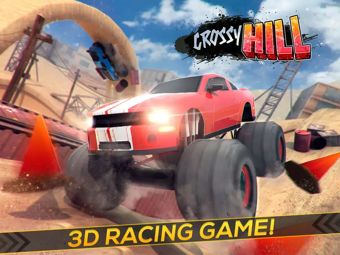 صور Crossy Hill: Monster Rider iPad 