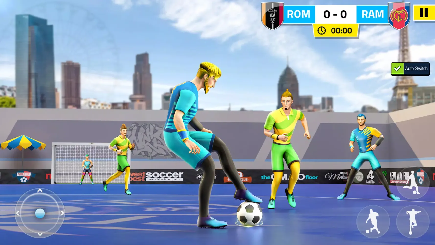 Zrzuty ekranu Futsal Football