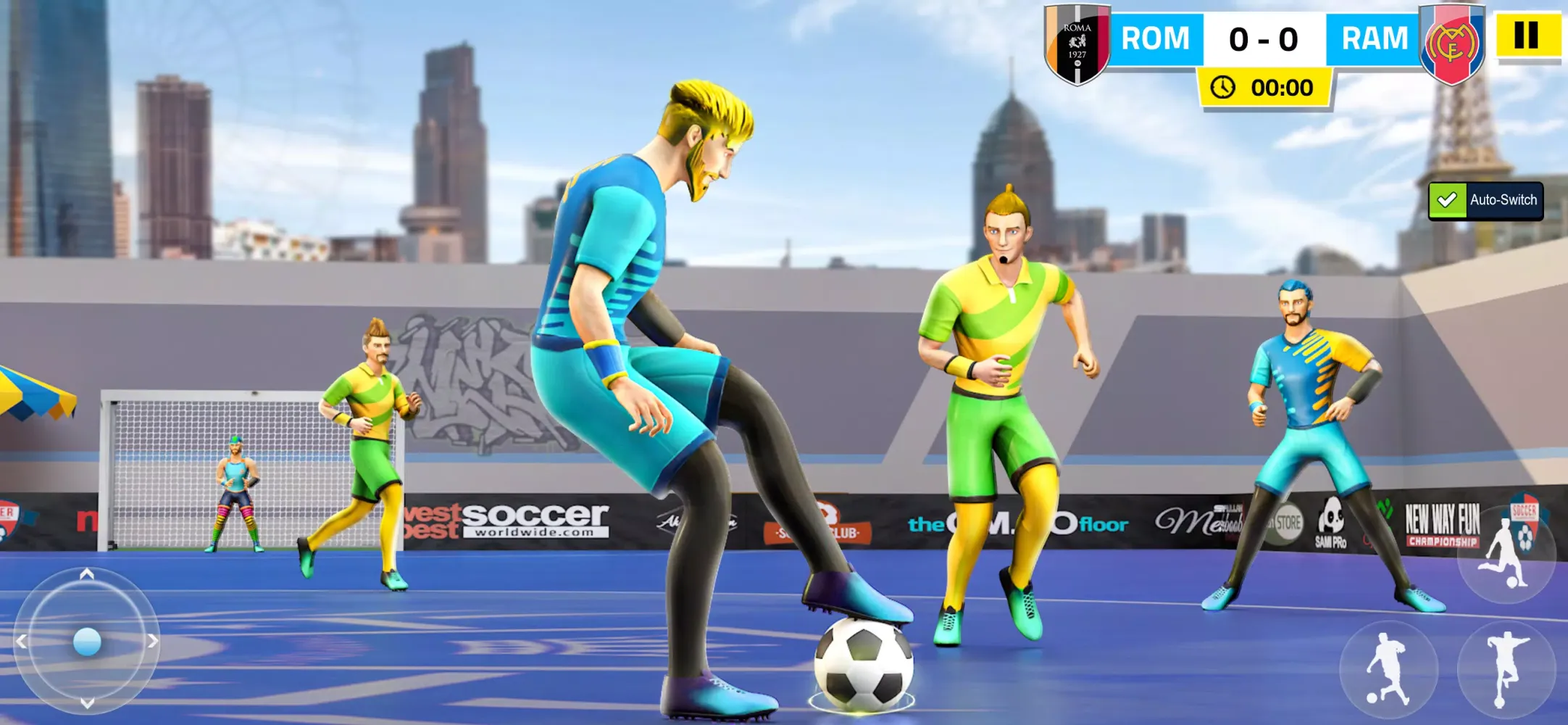 Zrzuty ekranu Futsal Football