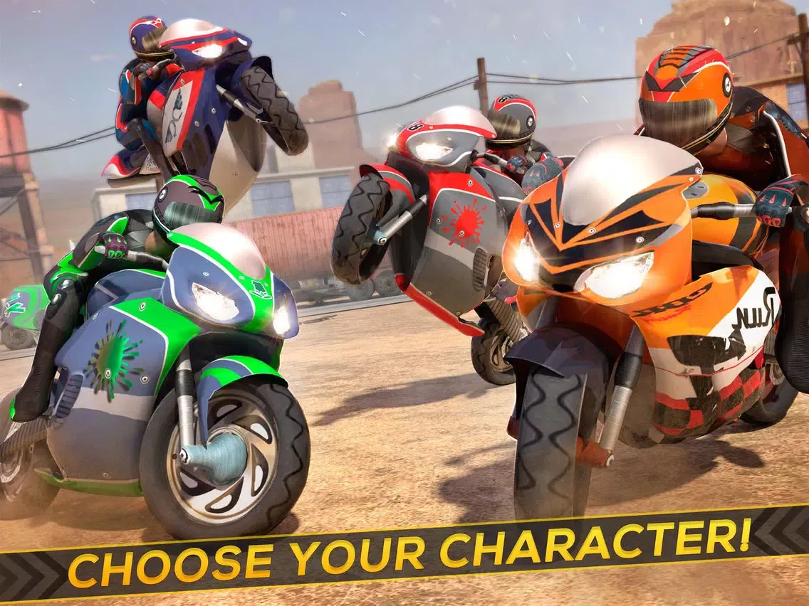 صور Wild Racing Motorcycle Game iPad 