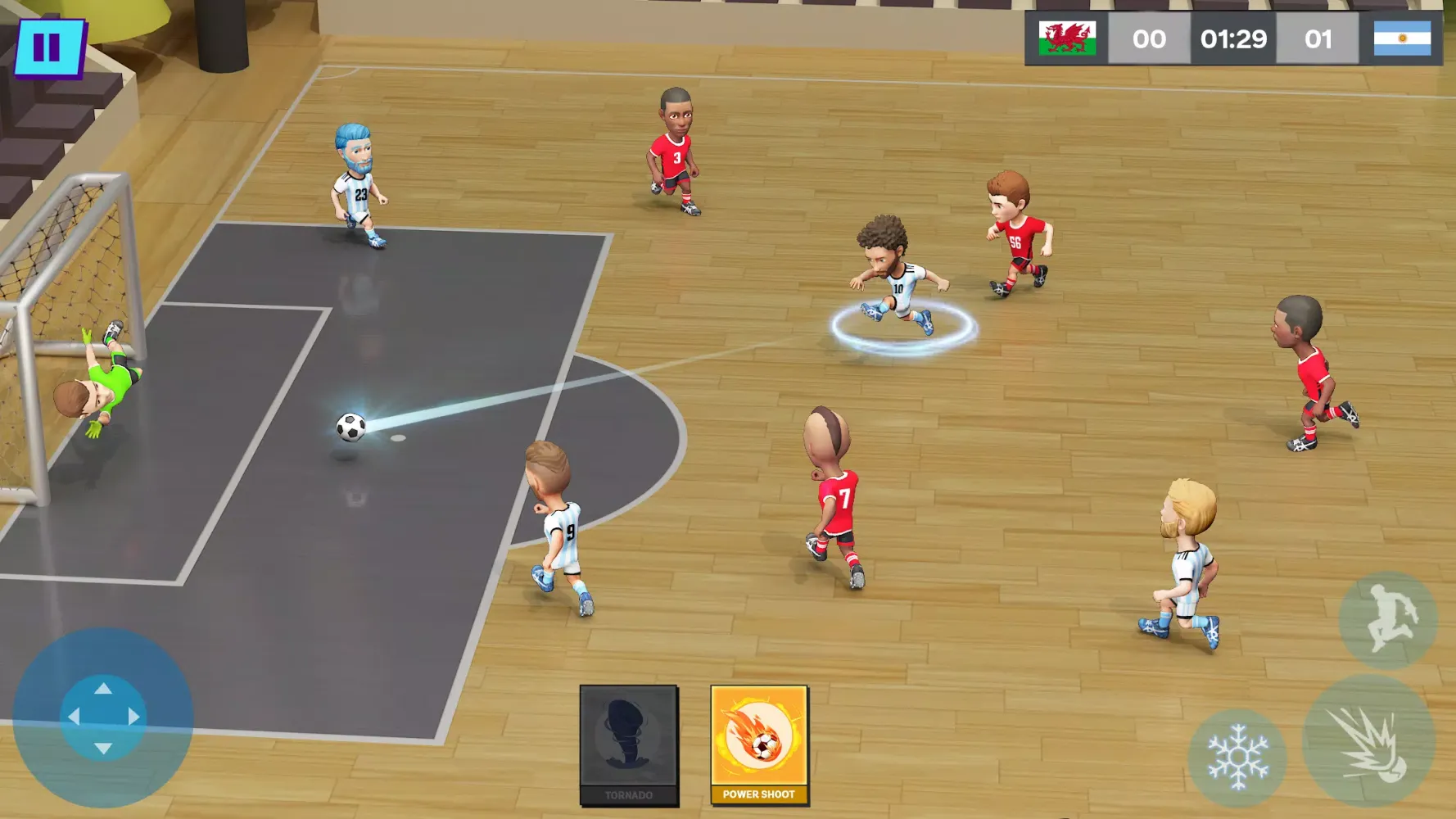 Capturas de pantalla de Indoor Futsal