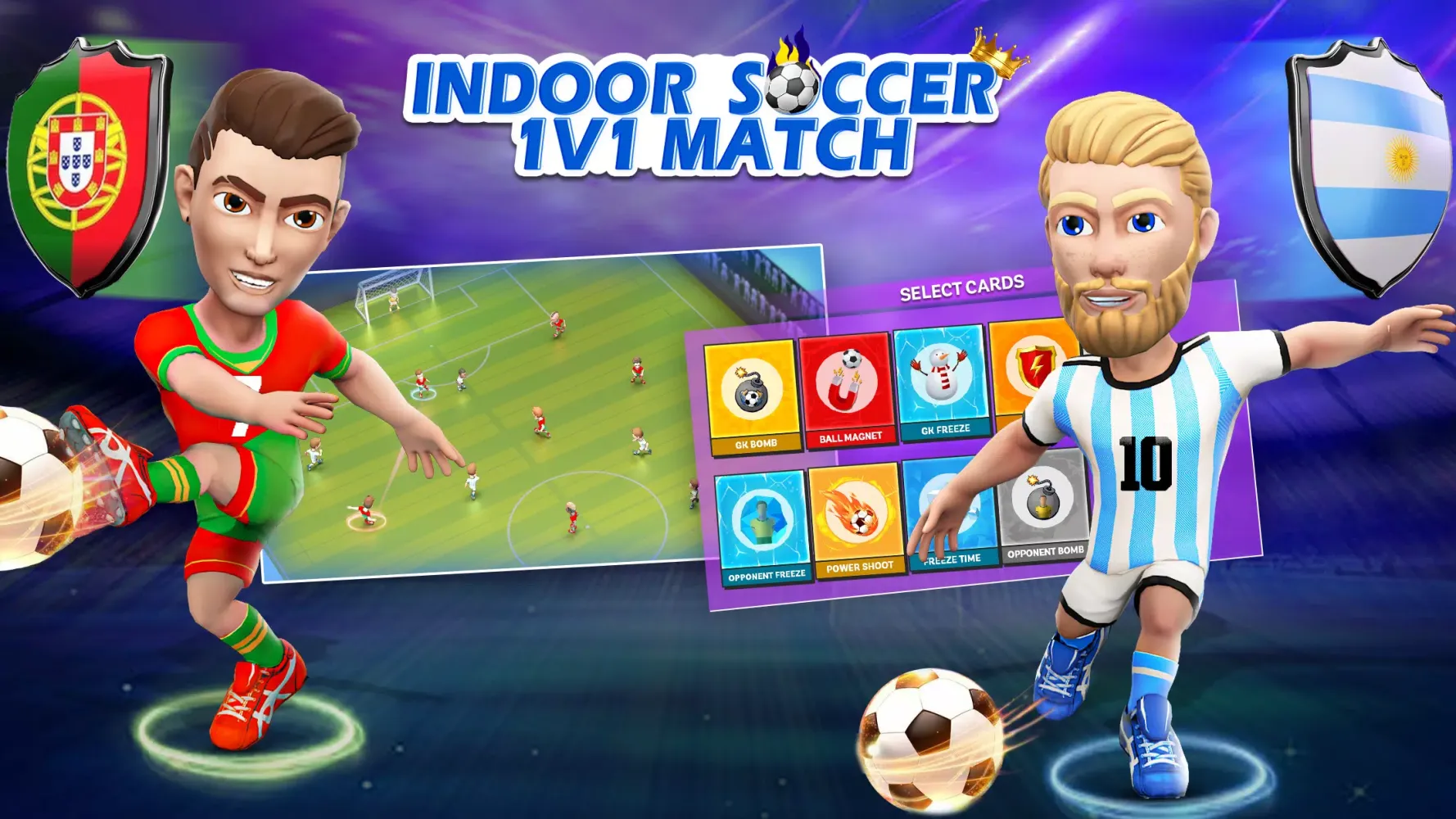 Capturas de pantalla de Indoor Futsal