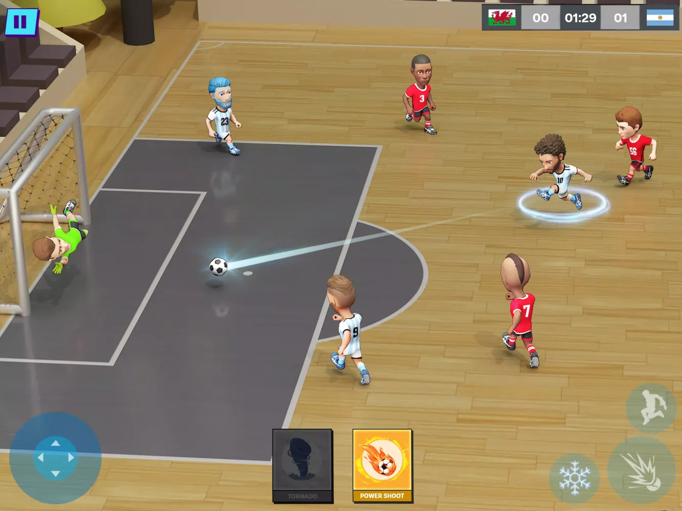 Capturas de pantalla de Indoor Futsal