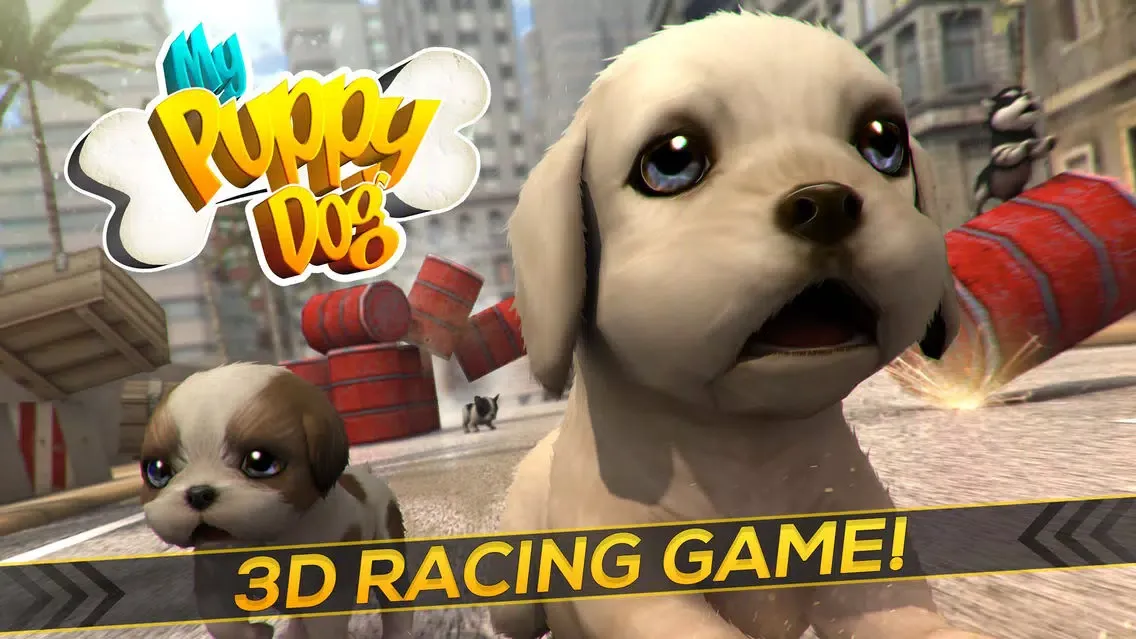 Zrzuty ekranu My Puppy Dog: Animal Runner 3D
