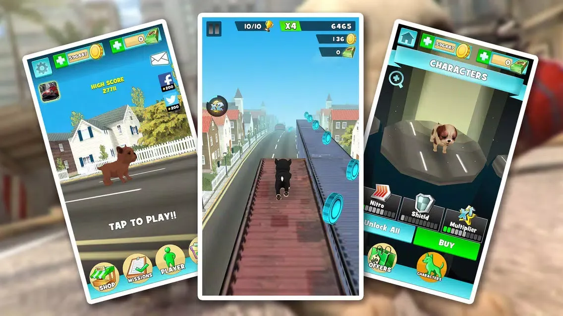 Zrzuty ekranu My Puppy Dog: Animal Runner 3D