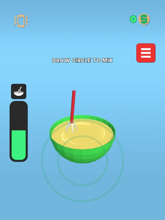 Tangkapan layar Waffle Store! iPad 