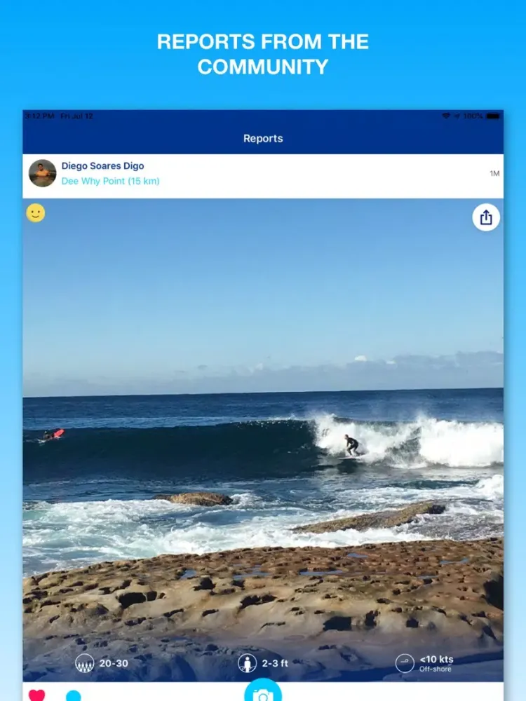 Weesurf, wave & wind forecast iPad  Screenshots