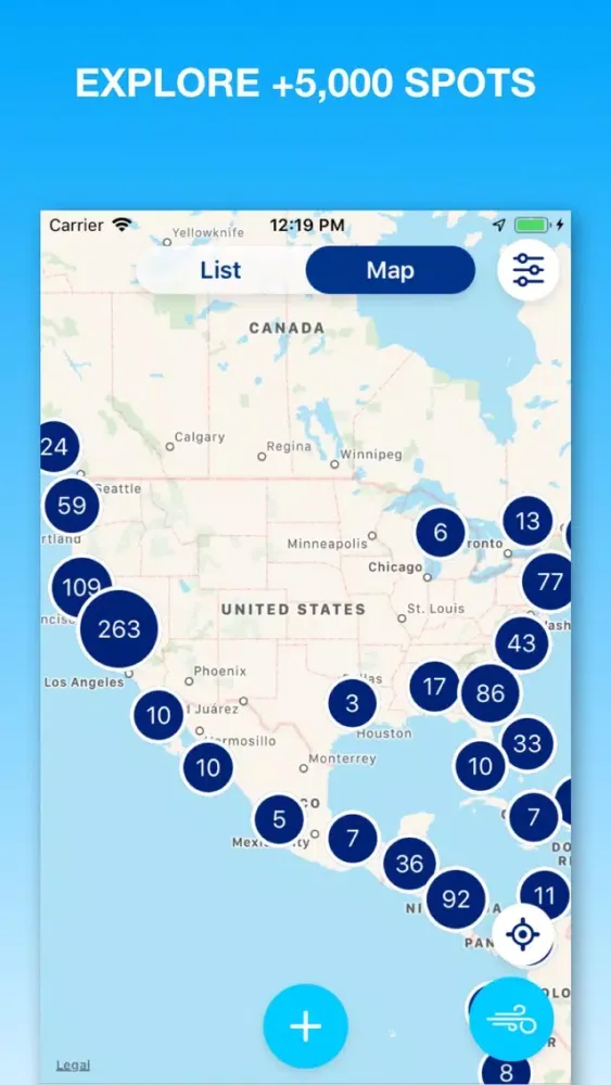 Weesurf, wave & wind forecast Screenshots