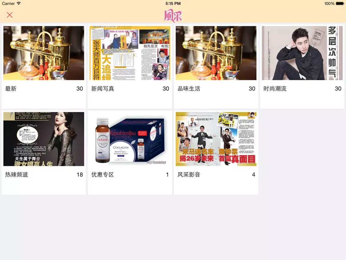 تصاویر 风采 Feminine iPad 