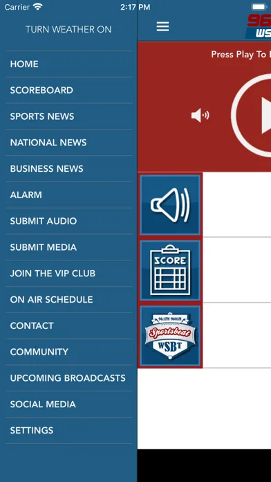 Capturas de pantalla de 960AM WSBT Radio