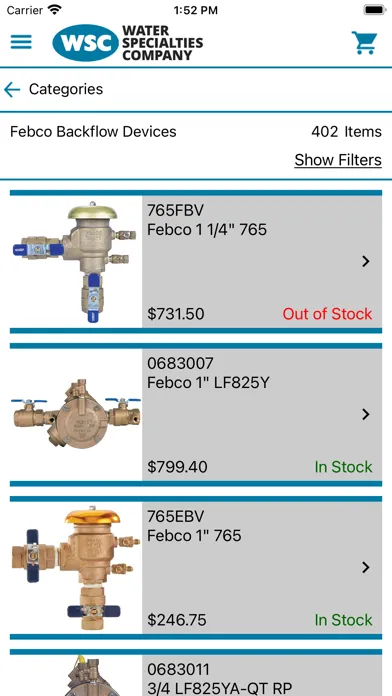 Screenshot di Water Specialties