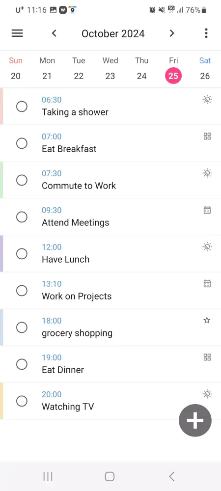 Today's ToDo - Schedules Tasks Screenshots
