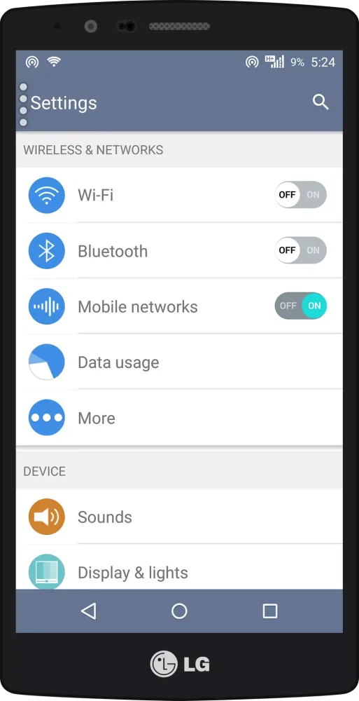 Скриншоты CM12 LG G4 Theme