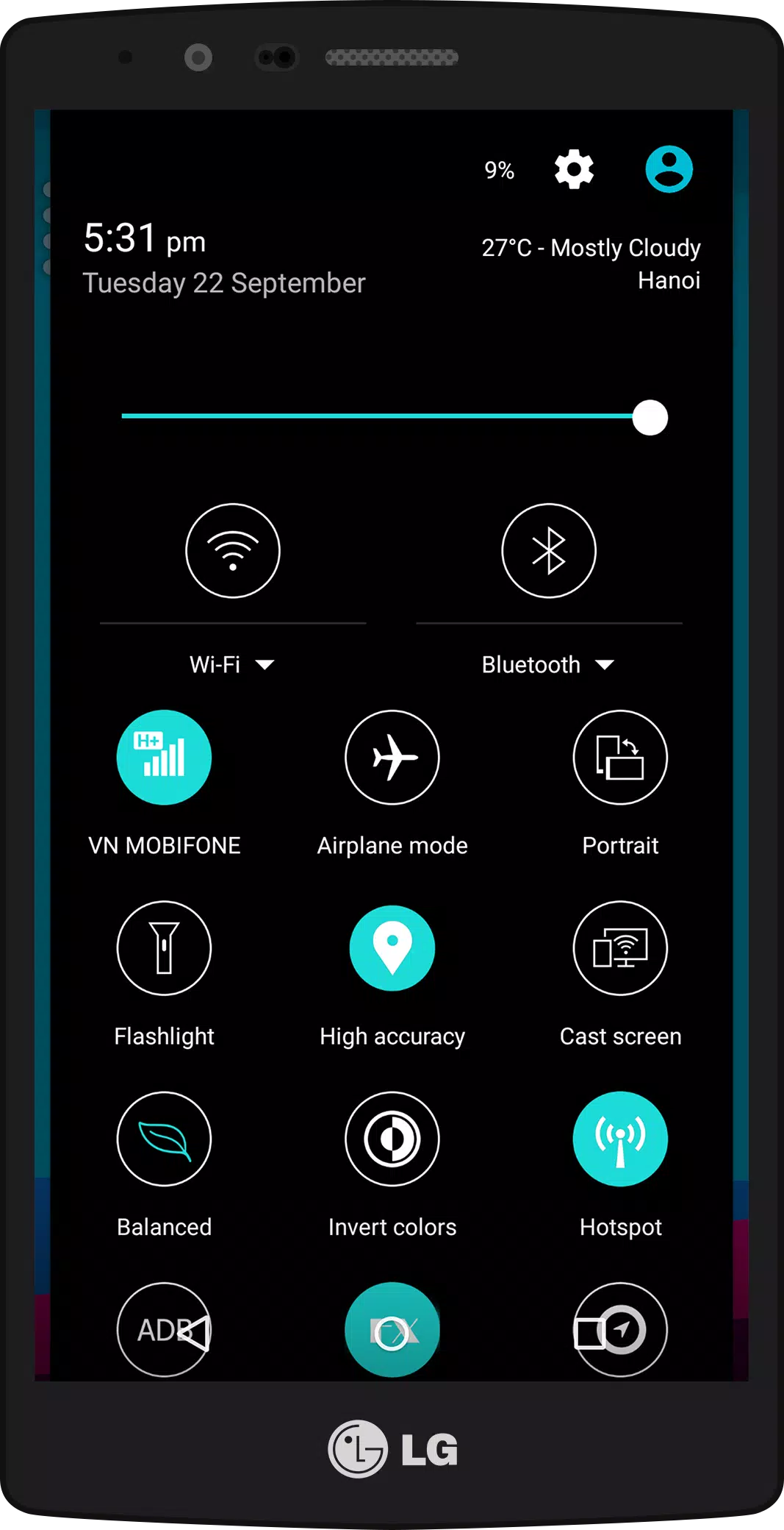 CM12 LG G4 Themedes captures d'écran de l'application8