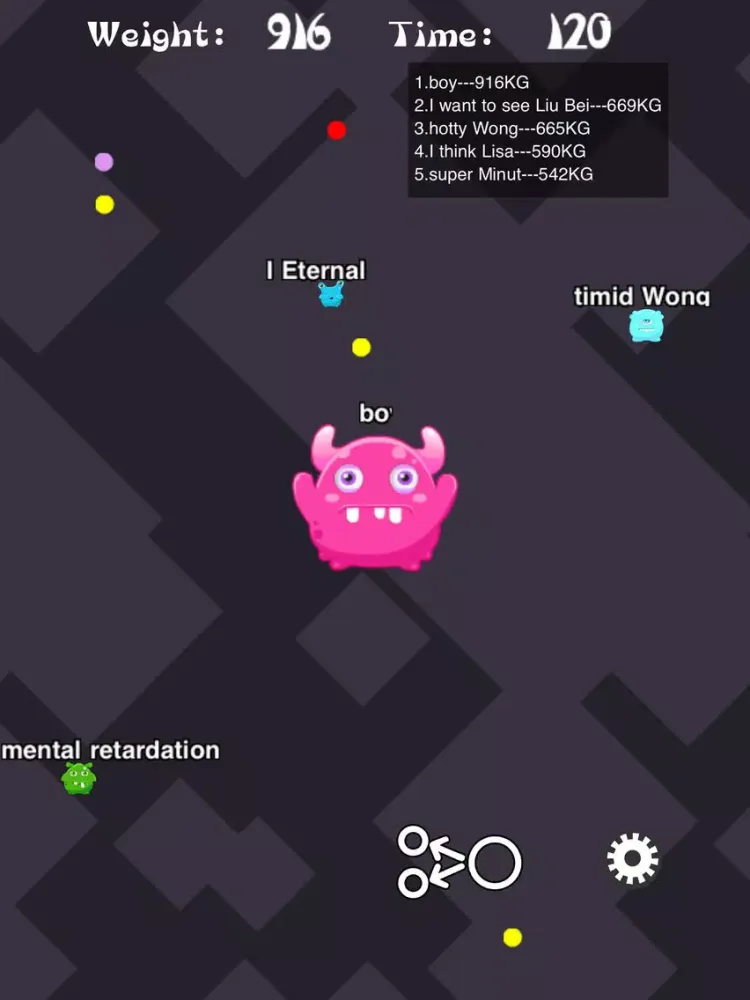 تصاویر Monster Evolution-Eat others keep alive iPad 