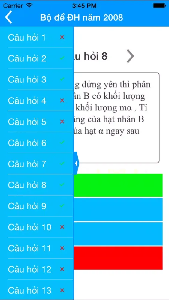 Luyện Thi Vật Lý স্ক্রিনশট