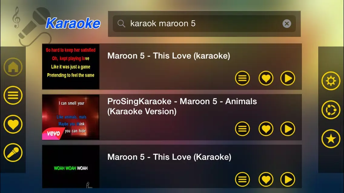Song Karaoke سکرین شاٹس
