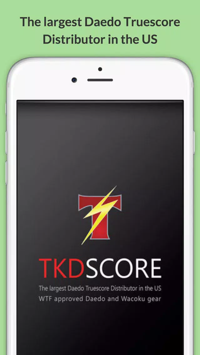 Screenshot di TKDScore.com Daedo Truescore