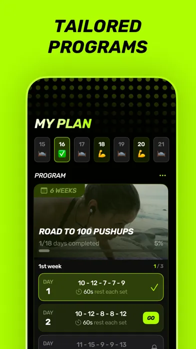 Push Up Counter & Tracker应用截图