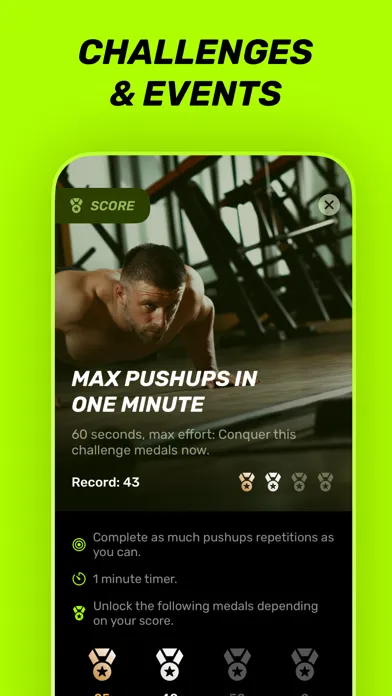 Push Up Counter & Tracker应用截图