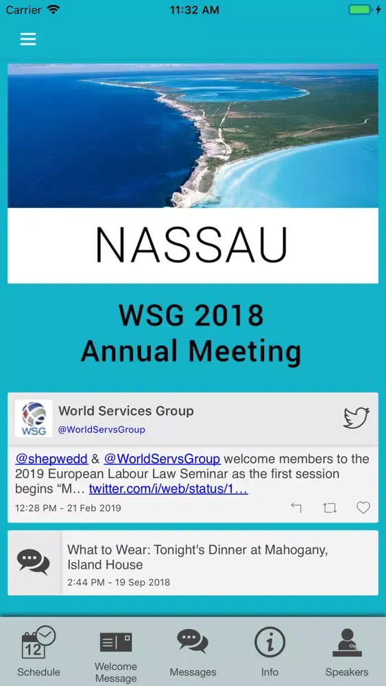 Скриншоты WSG Meetings