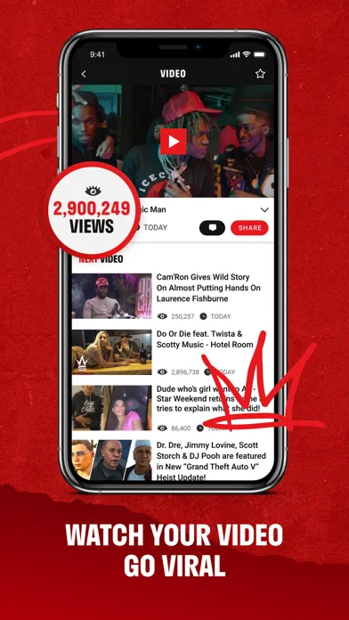 Ảnh chụp màn hình của Worldstar HipHop Videos & News