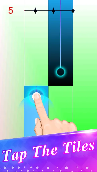 Tangkapan layar Rhythm Tiles 3:PvP Piano Games
