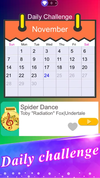 Tangkapan layar Rhythm Tiles 3:PvP Piano Games