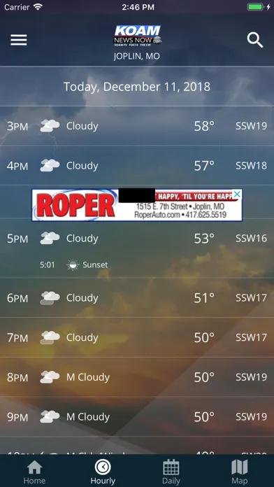 Скриншоты KOAM Sky Watch Weather